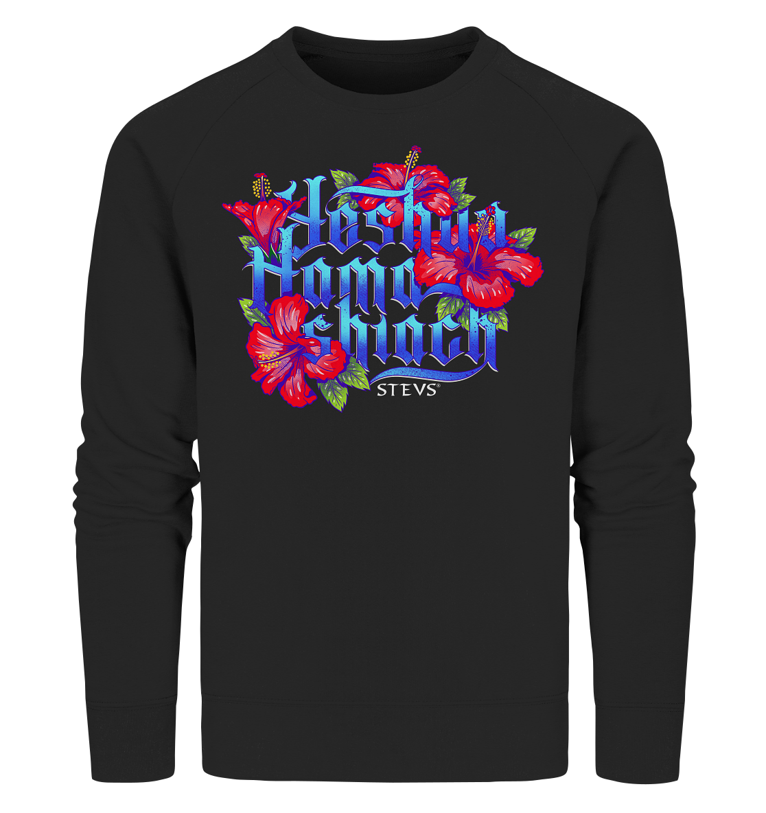 Yeshua Hamashiach = Jesus der Messias - Organic Sweatshirt