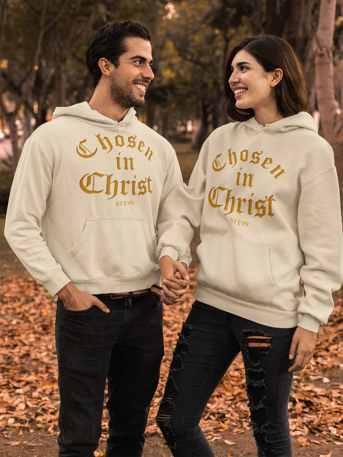 Chosen in Christ  - Organic Hoodie