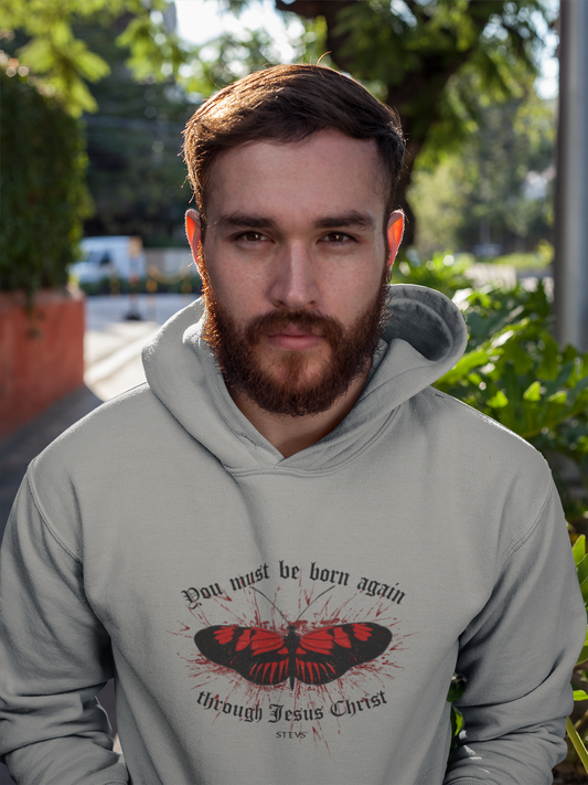 You must be born again - Organic Hoodie